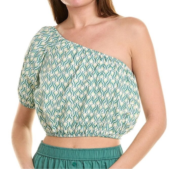 Onia |  printed cotton-poplin top + pants - Picture 4 of 7